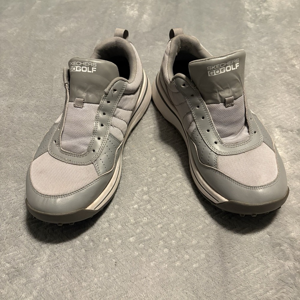 Skechers GO GOLF Arch Fit Extra Wide Shoes Mens 10.5 Grey 214018WW